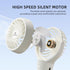 Portable Handheld Fan,USB Rechargeable Personal Fan,Handheld Mini Fan, 360° Rotation - Strong Wind, Ultra-Low Noise - Perfect for Travel, Indoor &...