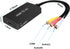 HDMI to RCA Converter, HDMI to AV 3RCA CVBs Composite Video Audio Converter Adapter Supports PAL/NTSC for TV Stick, Roku, Android TV Box, DVD ect,...