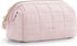 BAGSMART Makeup Bag Travel Cosmetic Bag, Puffy Padded Make Up Bags for Women Makeup Organizer Case, Wide-open Pouch Purse Travel Essentials Toilet...