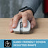 Perixx PERIMICE-621M Wireless Mouse - Silent Click with Ergo Design - Compatible for Desktop and Laptop PC - Wireless 2.4 GHz - Beige...