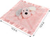 Puppy Baby Security Blanket for Toddler Infant Newborn Boys and Girls Soft Lovey Stuffed Animal with Plush Fabric and Satin Backing, Lovely Snuggl...