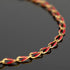 UMAOKANG Stainless Steel Chain for Jewelry Making Dainty Gold Plated Chain Necklace for Women Red Enamel Jewelry Chain with Jump Rings and Lobster...