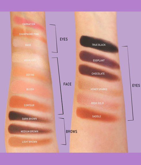 Rude Cosmetics In Your Face 3-in-1 Palette Makeup Women 0.84 oz...