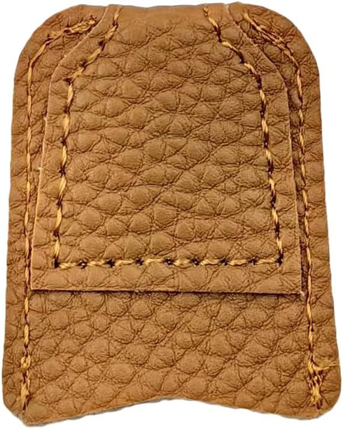 CTFRQC 2 Pieces Leather Thimble Hand Sewing Thimble Finger Protector Thimble Finger Pads for Knitting Sewing Quilting Pin Needles Craft Accessorie...