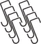 8 Pack 2 x 6 Inch Vinyl Fence Hooks Patio Fence Hooks White Powder Coated Steel Hangers for Hanging Planters, Black...