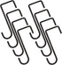 8 Pack 2 x 6 Inch Vinyl Fence Hooks Patio Fence Hooks White Powder Coated Steel Hangers for Hanging Planters, Black...