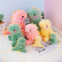 Pink Dino Plush,Cute Dinosaur Stuffed Animals,Super Soft Dino Plushie Toys,Dino Plush for Anxiety Relief Birthday Gifts for Kids Girls Boys Pink 8...