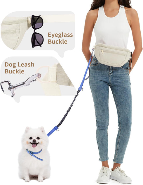 sportsnew Large Fanny Packs for Women, Waist Pack Fashion Crossbody Belt Bags for Walking Running Hiking Travel Bag Beige patent pending...