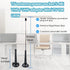 DVB-T Digital HDTV Antenna with Magnetic Base - 5 Sections Telescopic Pole - 5dBi VHF/UHF Mini TV Antenna - 1.5m/4.92ft RG174 Coax Cable for DVD, ...