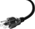 6Ft 18 Gauge 3 Prong Heavy Duty Universal AC Appliance Replacement Power Supply Cord Cable with Open End, SJT 18AWG US Plug 10A/125V 1250W, Black...