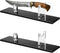 2 Pcs Acrylic Knife Display Stand Fixed Blade Knife Collection Display Stand Holder for Single Knife Rustic Cabin Home Decor (Black Base)...