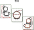 Engine Timing Cover Gasket Set & Water Pump Gasket Compatible with GM LS LS1 LS6 LS2 LS3 Chevy Silverado, Suburban, Tahoe, GMC Sierra, Yukon, Sava...