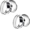 2Pcs Cell Phone Ring Holder, 3 in 1 Universal Phone Ring Stand Car Holder, Finger Grip Phone Holder and Tablet Stand Car Vent Phone Mount (Silver)...