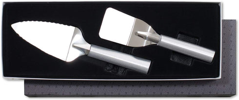 Rada Cutlery 2-Piece Pie and Mini Dessert Server Set, Silver Handle...