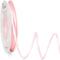Ribbli Light Pink Double faced Satin Ribbon,1/8” x Continuous 50 Yards,Use for Bows Bouquet,Gift Wrapping,Baby Shower,Floral Arrangement...