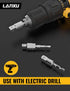 Tool Gift for Man, 3-Piece Power Drill Sockets Adapter Sets, 360°Rotatable Hex Shank Impact Driver Socket Adapter, Socket to Drill Adapter 1/4" 3/...