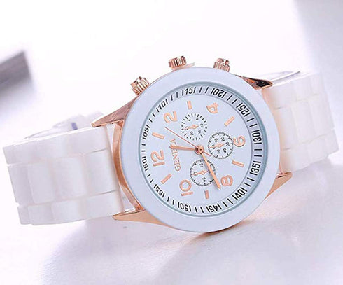 CdyBox Women Men Ladies Fashion Luxury Silicone Quartz Watch Girl Boy Unisex Jelly Wrist Watch...