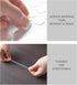 WhisLotus Glue Stickers for Balloons, 280pcs Double Sided Sticky Dots Acrylic Transparent Double-sided Adhesive Waterproof Round Sticker for Home ...