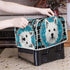 4 Slice Toaster Cover West Highland White Terrier Appliance Toaster Cover Westie Blue Mandala Universal Fit Wide Slot Bread Maker Protective Cover...
