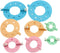Yansanido Pack of 8(4 Sizes) Essential Pom-pom Maker for Fluff Ball Weaver Needle Knitting DIY Tool (8piece-4 Size)......
