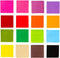 Exquiss 1600 Pcs Autumn Leaf Colors Fall Colors Fall Foliage Tissue Paper Squares 2.2 x 2.2 Inch for Leaf Suncatcher Craft Scrunch Art Tree Craft ...