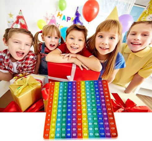 AK-SHIP Multiplication Game Table Bubble Toys Relieve Stress and Anxiety ?Education Various Teaching Operations (Multiplication Table 12*12)...