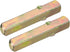 uxcell 2Pcs Door Knob Spindle, Spare Door Handle Spindle Bar, 50mm Long Door Spindle Replacement Door Handle Parts for 14mm Thick Doors, Gold...