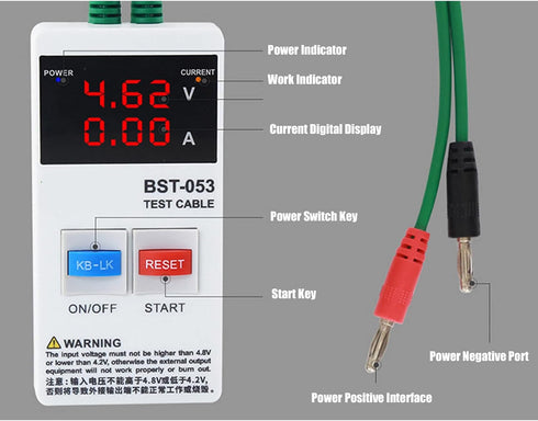 EVTSCAN Phone Power Test Smart IC Chip LED Screen Single Board Trigger Professional Design for iPhone Repair...
