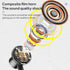 Wireless Waterproof Sports Earphones with 50 Hours of Playback time, Bluetooth Earphones with Microphone, in Ear Noise Reduction, Used for Gym Run...