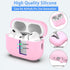 AirPods Pro 2nd Generation Case Cover, Military Grade Anti-Fall Soft Silicone Shock-Absorbing AirPods Pro Case Skin Touch with Keychain and Cleani...