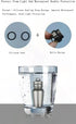 Pill Organizer Keychain Aluminum Travel Medicine Pill Box Portable Kyechian Pill Case Ourdoor Waterproof Pill Holder-Open on Both Sides...