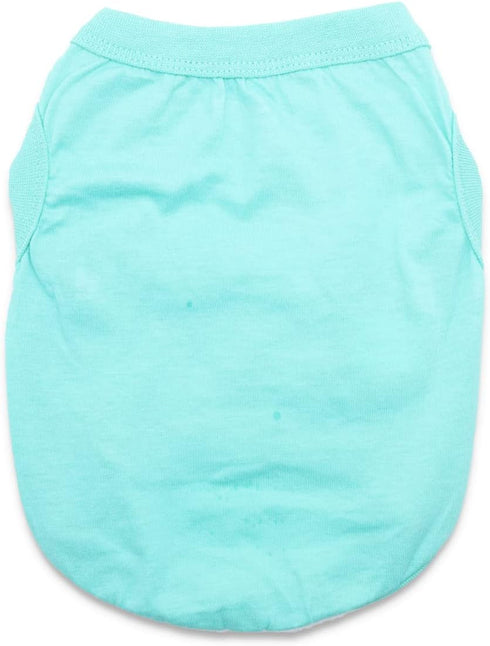 6 Pack Yorkie Clothes Plain Extra Small Dog T Shirt 100% Cotton Solid XS Puppy Clothes Blank Chihuahua Clothes Girl Puppy Tshirt for Boy Dogs Shir...
