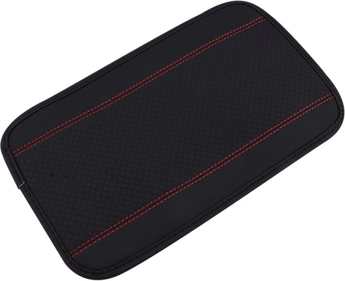 Car Armrest Pad, Auto Armrest Cushion?PU Leather Black Waterproof Center Console Pad Car Armrest Seat Box Cover Protector for Most Vehicle, SUV, T...