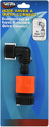 VALTERRA A01-0137VP Plastic Quick Connect with 90° Hose Saver Adapter, Orange...
