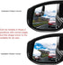POMFW Blind Spot Mirror, 2 inch Rearview Convex Side Mirrors for Cars SUV Truck Van Stick on 3M Adhesive, Rear View HD Glass Frameless Sway Rotate...