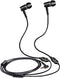Anti-Radiation Headphones Air Tube Headset Radiation Free Earbuds with Microphone Binaural Acoustic Stereo Alumium Metal Housing Wired in-Ear Hand...