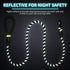 Dog Leash 10FT Thick Durable Nylon Dog Rope - Comfortable Padded Handle Reflective Rope Dog Leash for Medium Large Dogs with Collapsible Pet Bowl ...