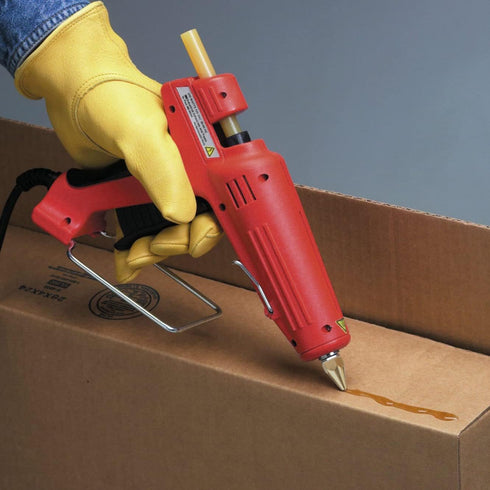 Yakamoz 4Pcs Interchangeable Copper Glue Gun Nozzle Set 10.8mm 7/16 Inch Thread Gluegun Tips Replacement Small Bore Long Tube Nozzles for Hot Melt...