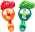 Dinosaur Misting Spray Bottle Fan Kids Personal Cooling Mist Portable Handheld Humidifier Powered Tyranasaurus T-Rex Fans with Mist for Boys or Gi...