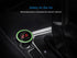24W/4.8A Dual USB Car Charger, 12V to USB Outlet with Cigarette Lighter Voltage Meter LED/LCD Display Battery Low Voltage Warning (Black)......