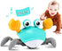 control future Crawling Crab Baby Toy - Infant Tummy Time Toys 3 4 5 6 7 8 9 10 11 12 Babies Boy 3-6 6-12 Learning Crawl 9-12 12-18 Walking Toddle...