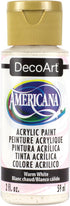 DecoArt Americana Acrylic Paint, 2-Ounce, Warm White...