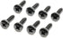 ReplacementScrews 1 Set of Metric Screws (Model RS-198354) Pan Head - Philips Drive - Black Plated (Pack of 8)...