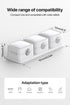 Cord Organizer Holder, 3 Pack 3-Slot Magnetic Desk Cable Clips Management, Strong Phone Charging Cable Keeper, Wire Charger Holder for Nightstand,...