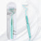 Soft S-Shaped Manual Toothbrush for Adults Sensitive Gums,Nano Floss Bristles Vertical Tooth Brushes with Candy Color Deep Clean for Junior Youth ...