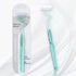 Soft S-Shaped Manual Toothbrush for Adults Sensitive Gums,Nano Floss Bristles Vertical Tooth Brushes with Candy Color Deep Clean for Junior Youth ...