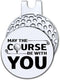 May The Course Be with You Golf Ball Marker with Magnetic Hat Clip, Funny Golf Accessories and Golf Gifts for Men Women Mom Dad Grandpa, Birthday ...