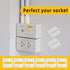 96 Pcs Switch and Receptacle Spacer for Loose Outlet Plug Fix - Outlet Spacers for Electrical Box - Electrical Extender Outlet Shims Light Switch ...