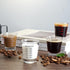 Shot Glasses Measuring cup Liquid Heavy Glass Wine Glass Espresso Shot Glass 26-Incremental Measurement 1oz, 6 Tsp, 2 Tbs, 30ml (2 pack-black 30ml...