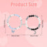 2pcs Couple Bracelets, Magnetic Butterfly And Moon Matching Bracelets Mutual Attraction Valentine Relationship Love Heart Bracelets Friend Jewelry...